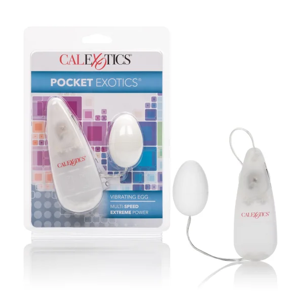 Pocket Exotics Vibrating Ivory Egg — image 8 of 10