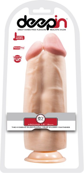 7.5" Double Realistic Dong (Flesh)