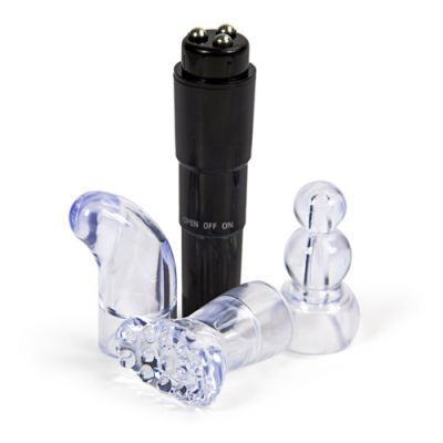 Erotic massager ensemble