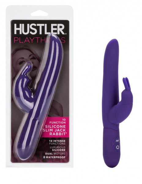 Hustler Playthings Slim Jack Rabbit Vibrator