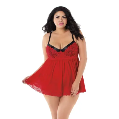 Babydoll G String 1x Ruby
