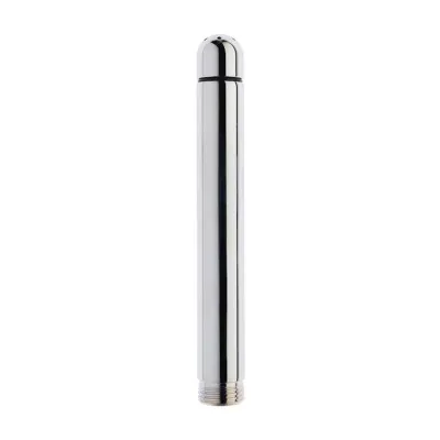 Kink Range Enema Wand With Removable Heads Silver