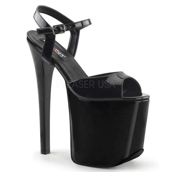 7 1/4 inches Heel, 4 1/4 inches PF Ankle Strap Sandal — image 5 of 8