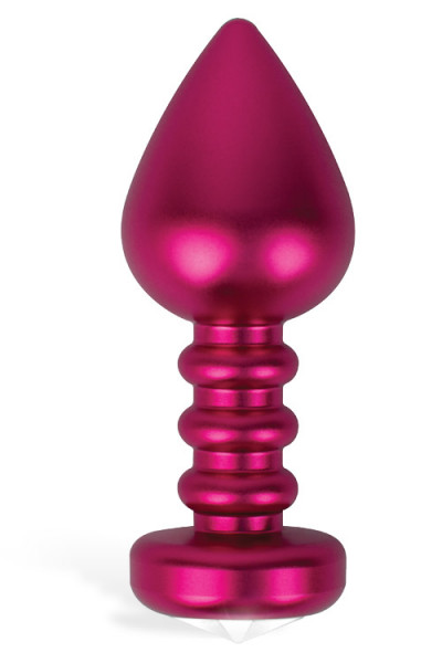 OUCH! 3.9" Jewelled Metal Butt Plug