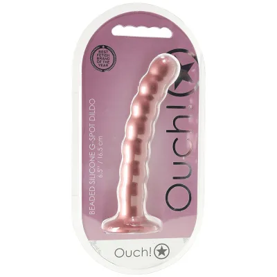 Ouch 6 5 Inch Beaded G Spot Dildo