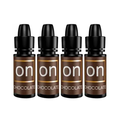 Sensuva Pack Of 4 On Chocolate Arousal Oil 5 Ml Large Boxes Plus Vl8tdon Arousal Oil And Gel 8 piece