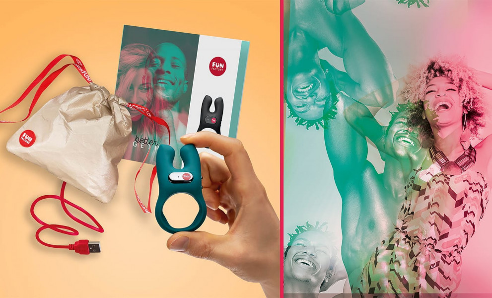 Fun Factory NŌS Vibrating Cock Ring for Couples