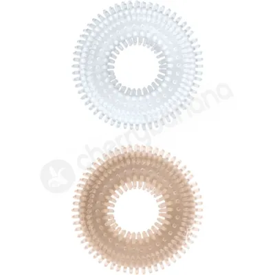 Mack Tuff Ribbed Cock Rings 2 Pack