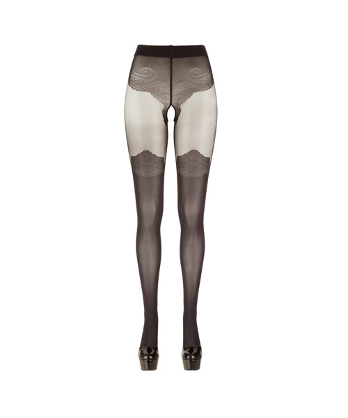Tights With Stockings Look - Size 1