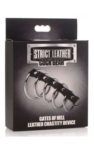 Strict Leather Gates of Hell Leather Chastity Device