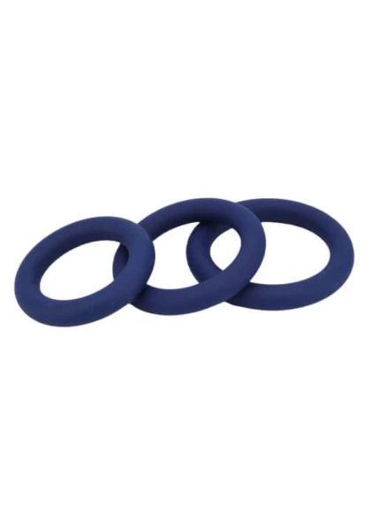 Loving Joy Thick Silicone Cock Rings 3 Pack