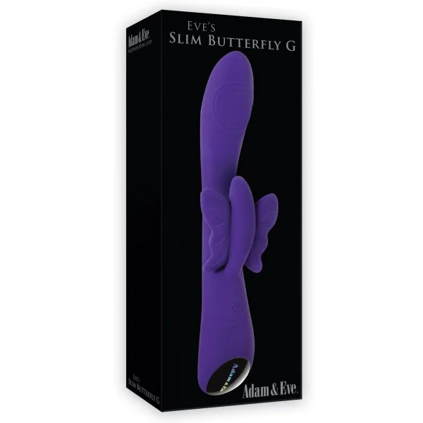 Adam & Eve Eve's Slim Butterfly G - Purple