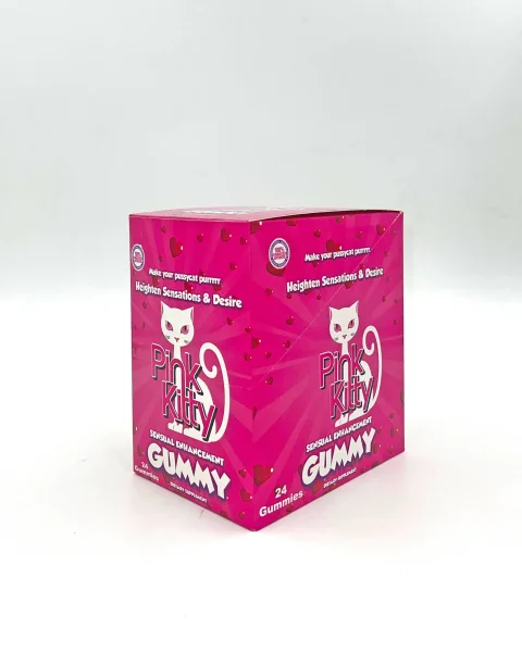 Pink Kitty Gummy Sensual Enhancement - 24 Ct Enhancement - 24 Ct Display
