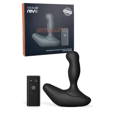 Nexus Revo Stealth Discreet Rotating Prostate Massager with Long Range Remote Control