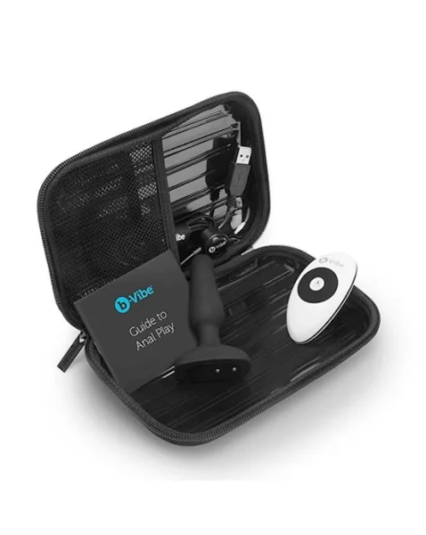 B-vibe Novice Plug - Black - 4 Inch