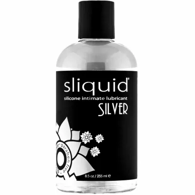 Sliquid Naturals Silver Silicone Personal Lubricant 8 5 fl oz