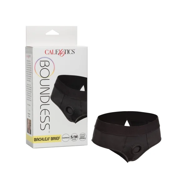 Boundless Backless Brief - S-m - Black