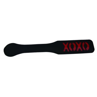 Sportsheets S M Leather XOXO Paddle