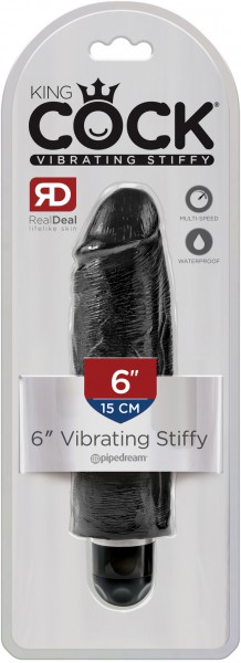 6" Vibrating Stiffy Cock