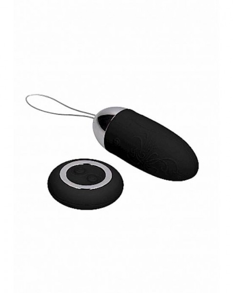 Luca - Rechargeable Remote Control Love Egg - Black - 4.7 Inch