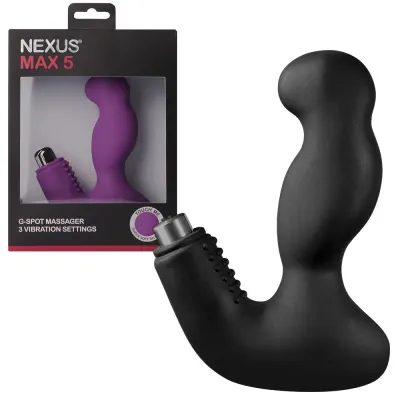 Nexus MAX5 Prostate Massager Black