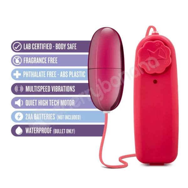 B Yours Pink Power Bullet Vibrator
