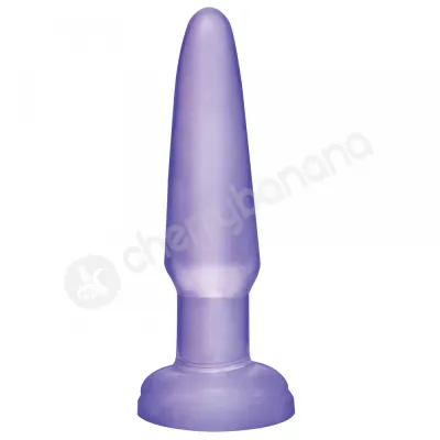 Basix Rubber Works Purple Beginner s Butt Plug