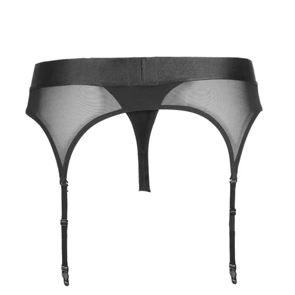 Ouch! Vibrating Strap-on Garter Thong