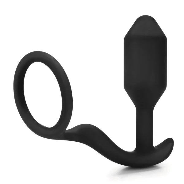 bVibe Snug And Tug Anal Plug And Cock Ring — image 4 of 4