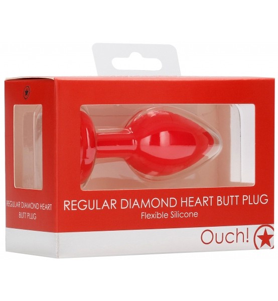 Diamond Heart Butt Plug