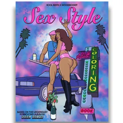 Wood Rocket Sex Style Adult Coloring Book