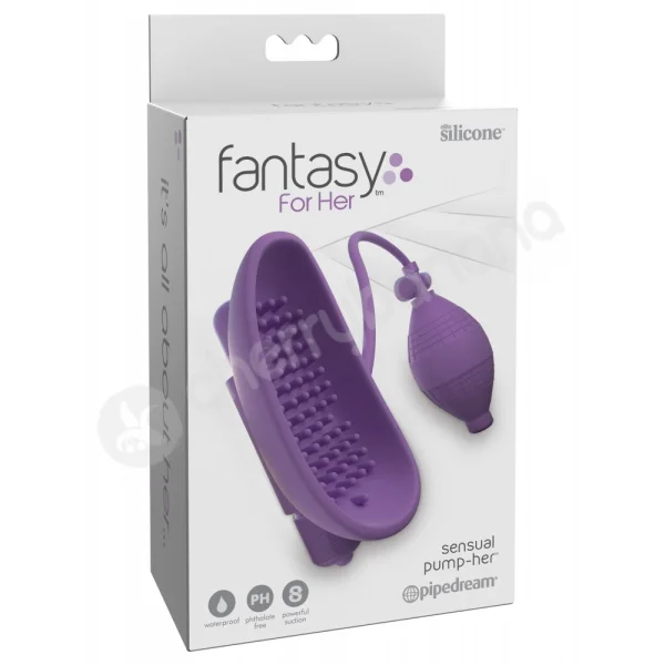 Fantasy For Her Sensual Pump-Her Vibrating Vagina Pump