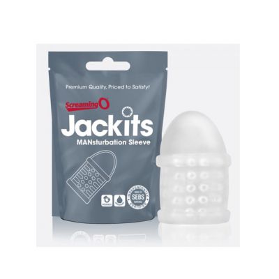 Jackits Mansturbation Sleeve Single Clear