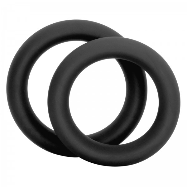 Silicone Super Cock Rings x2