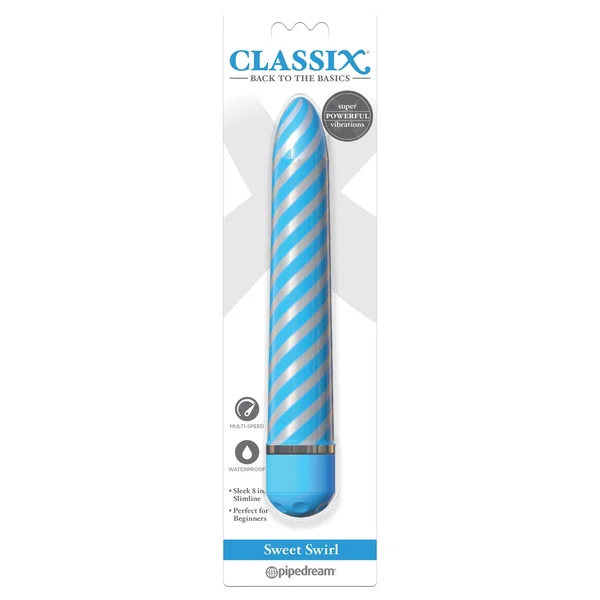 Sweet Swirl Vibrator - Blue — image 7 of 8
