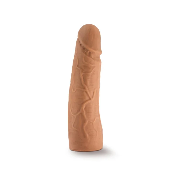 The Realm - Realistic 7 Inch Lock on Dildo -  Mocha — image 11 of 12