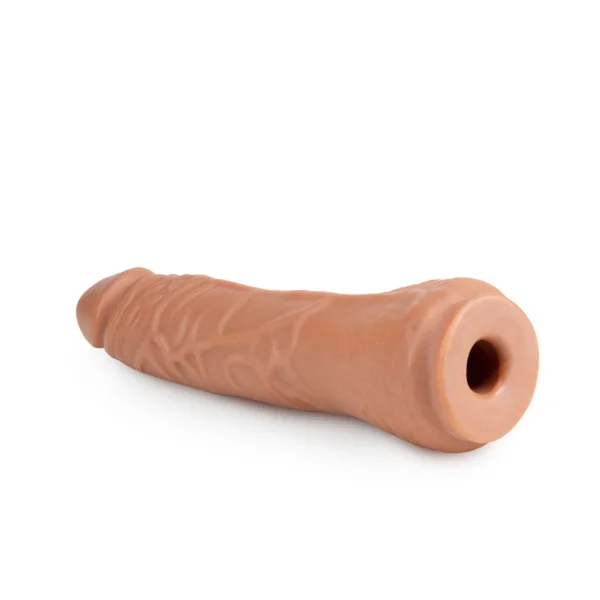 Lock on - 7.5 Inch Realistic Lock on Dildo - Mocha — image 7 of 10