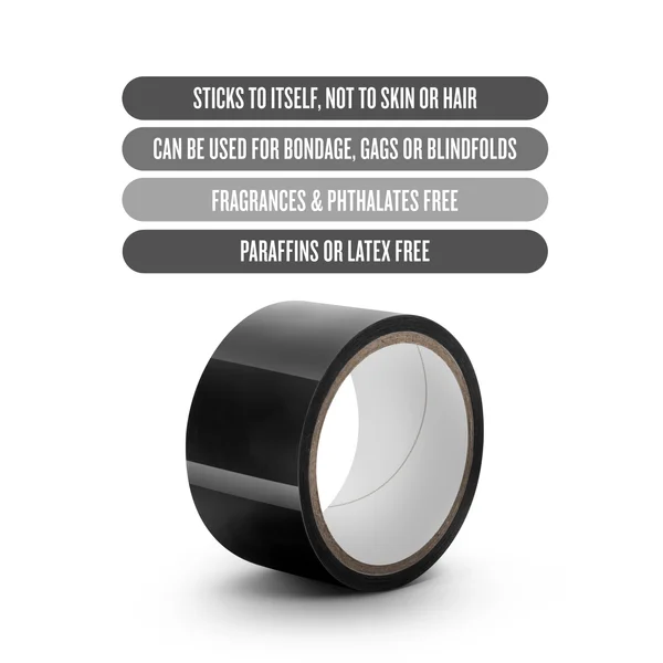 Temptasia - Bondage Tape - 60 Feet - Black — image 20 of 22