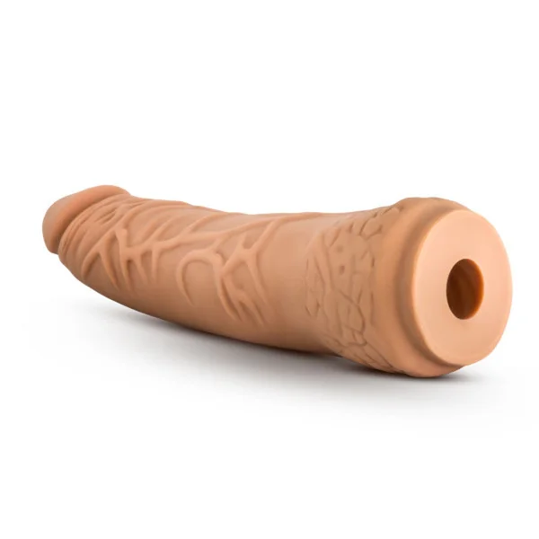The Realm - Realistic 7.5 Inch Lock on Dildo -  Mocha — image 9 of 12