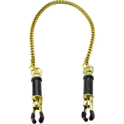 Deluxe Brass Nipple Clamps Gold
