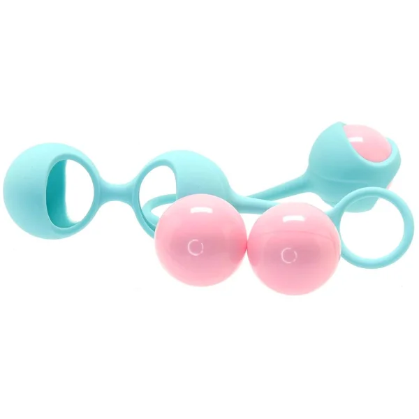 Adam & Eve Eve's Kegel Training Set - Pink/Teal