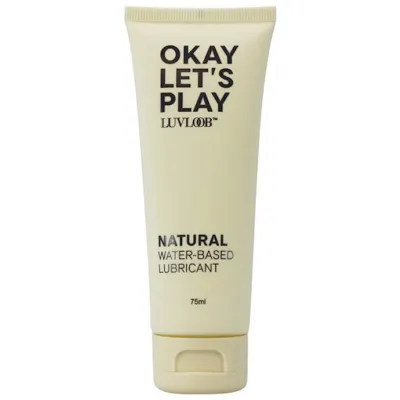 Luvloob Okay Lets Play Water based Lubricant 75ml