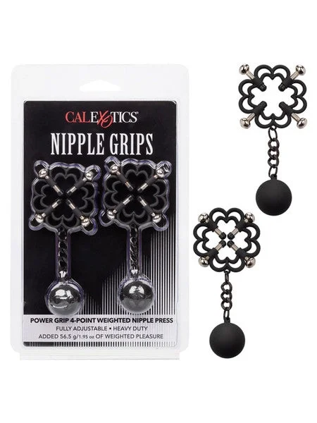 Nipple Grips Power Grip 4-Point Weighted Nipple  Press
