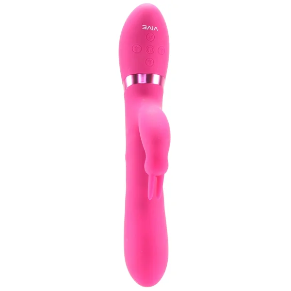 Vive Amoris Pink Rabbit Vibrator With Stimulating Beads