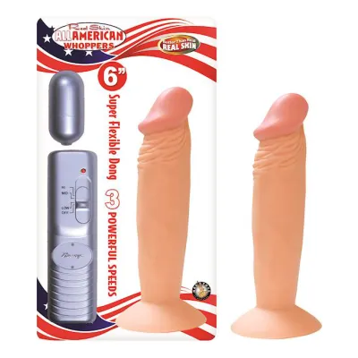 Nass Toys Straight Dildo 6 Inch White 6 Inch