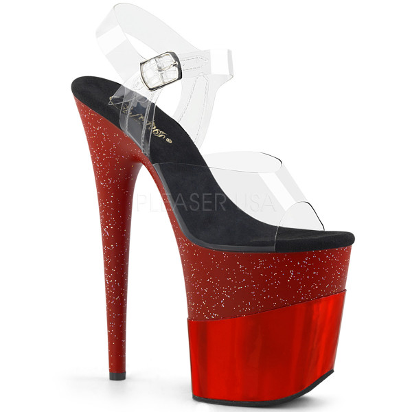 8 inches Heel, 4 inches PF Ankle Strap Sandal — image 21 of 25