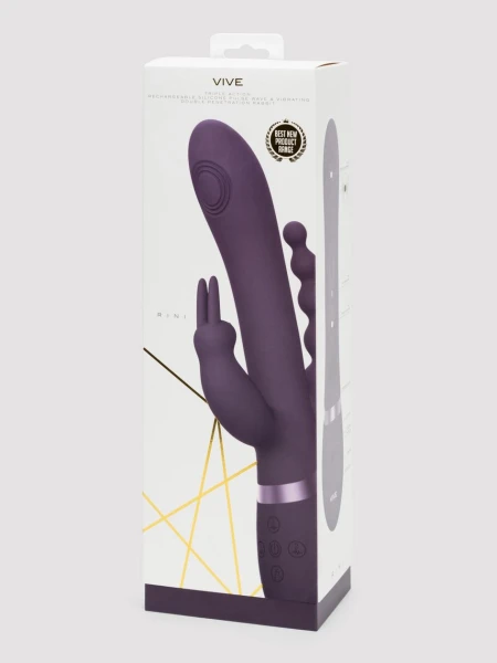 Vive Rini Pulse Wave Triple Stimulation Rabbit Vibrator