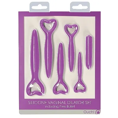 Silicone Vaginal Dilator Vibe Set