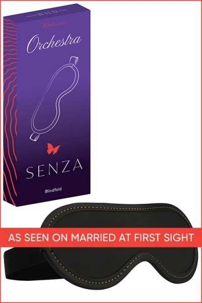Wild Secrets Senza - Vegan Leather Blindfold