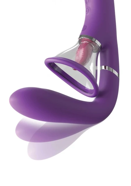 Fantasy For Her - Her Ultimate Pleasure Pro Dual Oral Sex Simulator & G-Spot Vibrator By Pipedream